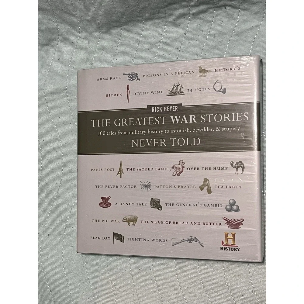 Vtg Greatest War Stories Never Told: 100 Tales‎ from Military History to Astonis